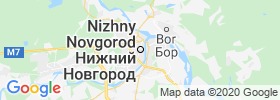 Nizhniy Novgorod map